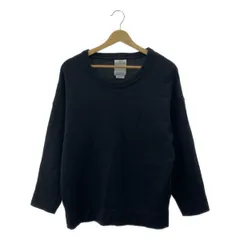 visvim / ビズビム | JUMBO CREWNECK SWEATER FR ジャンボ クルーネック ニット | 2 | ブラック | メンズ