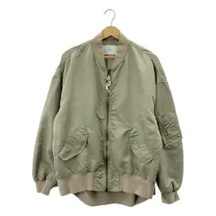 Framework / フレームワーク | 2022SS | ナイロンツイル MA-1 ブルゾン ジャケット | 38 | グレー | レディース