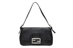 【極美品】FENDI フェンディ セレリア マンマバケット ハンドバッグ 黒 フェンディ ワンショルダーバッグ セレリア レディース FENDI 中古