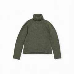 MARGARET HOWELL カーキ ハイネックニット 2023AW 2025年最新】マーガレットハウエル タートルニットの人気アイテム