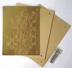 【中古】小物(キャラクター) [単品] ジョルノ＆ゴールド・エクスペリエンス アートプレート(アクリルケース付)「PS3ソフト ジョジョの奇妙な冒険 オールスターバトル 黄金体験BOX」同梱特典