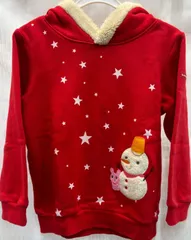 【送料込】HOT BISCUITS　ホットビスケッツ　ミキハウス　パーカー　クリスマス