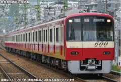 【新品】鉄道模型 1/150 京急600形(4次車・更新車・608編成)8両編成セット(動力付き) [31844]