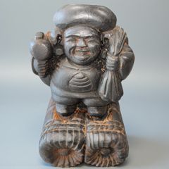 一刀彫 天女像 置物 アンティーク レトロ 骨董品 置物・木彫り・仏像・天女像・No.200314-06・梱包サイズ80