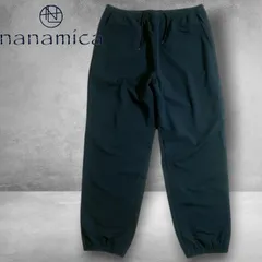 nanamica ナナミカ ALPHADRY Jogger Pants アルファドライ ジョガー ワイドテーパードカット パンツ S24FC042 定価2.6万 ネイビー 36▲048▼50227k03