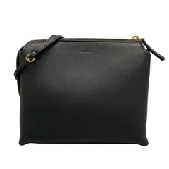 【新品未使用】THE ROW ブラックレザーショルダーバッグ 2025年最新】THE ROW レディース ショルダーバッグの人気アイテム