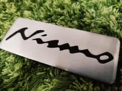 新品　ニスモ　nismo　レア　銀メッキステッカー　2枚 : NISMO ニスモ ロゴステッカー ホワイト （小） 品番