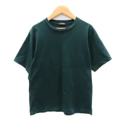 ビームスエフ BEAMS F Tシャツ カットソー 半袖 S ダークグリーン /YK36