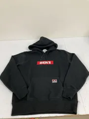 送料無料★BEN DAVIS ベンデイビス★スウェットパーカー　スウェットプルオーバー★Lサイズ★ブラック　黒　#71009sj105