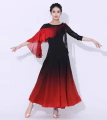 社交ダンス練習着 スタンダード向けワンピースダンスパーティーにもオススメ！