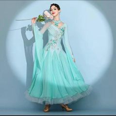 ダンスパーティーにオススメ！スタンダード向きワンピース 練習着にも