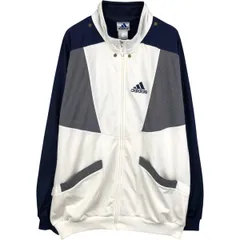古着 90~00年代 アディダス adidas バックロゴ ジャージ トラックジャケット メンズXL相当 ヴィンテージ/eaa595570