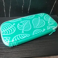 1【未使用・極・美品】Nintendo Switch light ケース リーフ デザイン グリーン あつ森 あつまれどうぶつの森 スイッチ スイッチライト
