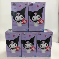 02w19809 サンリオキャラクターズ おおきなSOFVIMATES～クロミ～ プライズフィギュア  5点セット まとめ売り ※未開封品【中古品】