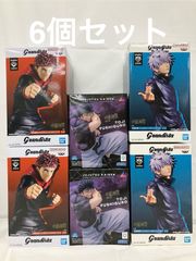 미개봉 주술회전 Grandista ITADORI YUJI GOJO SATORU 가이타마·옥절 Luminasta 후시구로 甚爾 천여주박 각종 2개 합계 6개 세트 피규어