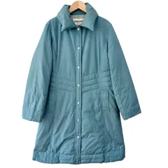 Z1586  GEORGES RECH  ジョルジュレッシュ　ダウンコート　ロングコート　ブルー　レディース　サイズ40