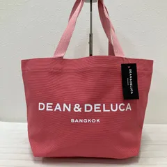 5868 良品DEAN &  DELUCAディーンアンドデルーカ　バンコク限定　トートバック　ハンドバック　ピンク系　サブバック