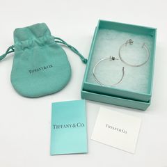 美品】 廃盤 Tワイヤー フープピアス スターリングシルバー スモール