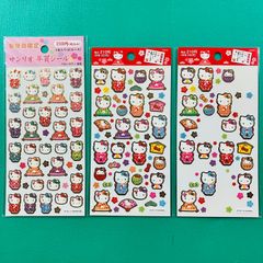 2010年 激レア かっぱ寿司 サンリオ キティちゃん ぷっくりシール