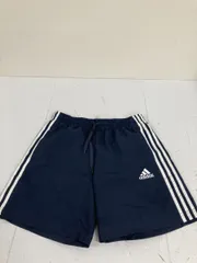 送料無料★adidas アディダス★ハーフパンツ ショートパンツ　ナイロンパンツ★ネイビー★メンズ　Oサイズ #71009sj109