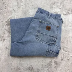 Carhartt　カーハート　デニムペインターパンツ　古着　ライトインディゴ　W35 L31