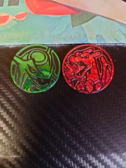 リザードンVSTAR レックウザVMAX スペシャルデッキセット コイン