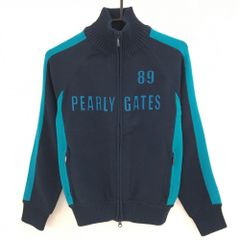 PEARLY GATES オリーブグリーン ジップアップセーター サイズ1 - メルカリ