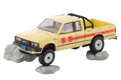 新品 トミーテック (TOMYTEC) トミカリミテッドヴィンテージ ネオ LV-N321a ニッサン トラック 4X4 キングキャブ 黄 北米仕様 完成品