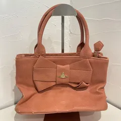 Vivienne Westwood ヴィヴィアン・ウエストウッド リボン ハンドバッグ レディース ジップ式開閉 Y