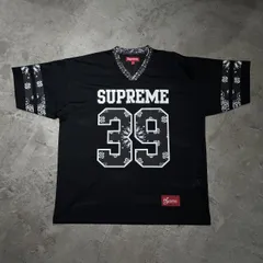 美品 Supreme メッシュTシャツ　フットボールジャージ　 クロコ型押　半袖 美品 Supreme メッシュTシャツ フットボールジャージ クロコ型押 半袖