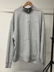 CHAMPION ハーフジップスウェット グレー XXL US古着