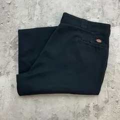 Dickies　ディッキーズ　874　ボトムス　ワークパンツ　チノパン　古着　ブラック　黒色　W44 L32