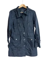 RE327 BOSCH  ボッシュ　ナイロンジャンパー　薄手アウター　ネイビー　レディース　サイズ38