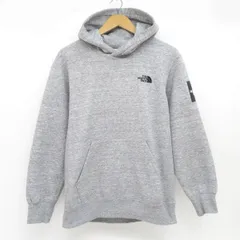 THE NORTH FACE ノースフェイス Square Logo Hoodie スクエアロゴフーディー プルオーバーパーカー Mサイズ NT61835 ※中古