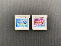 【七重浜店34-1-251107】 中古品 ポケットモンスター X Y Nintendo 3DS ニンテンドー 2本セット ソフトのみ ポケモン