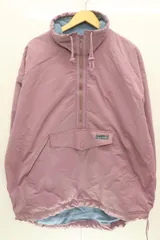 【中古】 FREAK'S STORE メンズジャケット F OUTDOORS 裏フリースハーフジッププルオーバー FREAK'S STORE F 紫 パープル ロゴ