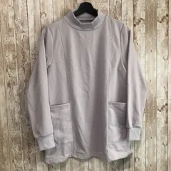 コ　Provador（プロバドール）　薄い紫色系　裏起毛ハイネックの長袖トップス　M　【未使用・タグ付き】