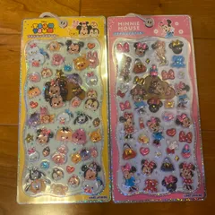 プチドロップシール　ディズニーツムツムとミニーマウス