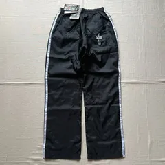 極希少　00s　archive　dead stock　デッドストック　新品未使用タグ付き　DOGTOWN　ドッグタウン　ヒップロゴ刺繍　ナイロントラックパンツ　バギーパンツ　ワイドシルエット　ジャージ　サイドライン　Y2K　B-BOY　B系　ストリート