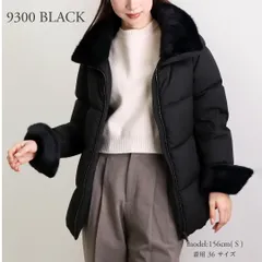 ヘルノ HERNO レディース ダウンジャケット エコファー コート PI001949D 12414Z 9300 BLACK