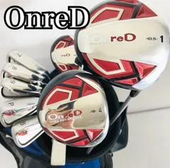TSURUYA ツルヤ OnreD オンレッド メンズ ゴルフ クラブ セット 初心者