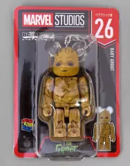 【中古】トレーディングフィギュア BE＠RBRICK-ベアブリック- 26.ベビー・グルート 「Happyくじ BE＠RBRICK MARVEL STUDIOS」 ベアブリック賞
