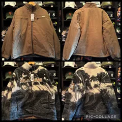 XLARGE REVERSIBLE NYLON JACKET BROWN Lサイズ