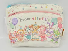 東京ディズニーシー ポーチ Duffy and Friends From ALL of Us 40周年