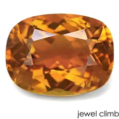 【鑑別書付】落ち着いたカラーが印象的です！オレンジトルマリン  宝石 ルース １．０６ＣＴ