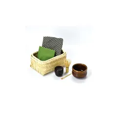 【新品】 ヤマコー 茶道具 茶器茶喜 お抹茶セット 黄 7点セット てまひま工房 抹茶碗 棗 茶せん 茶さじ 敷き布 布巾 竹製ケース 茶道 おしゃれ 初心者 入門 お稽古 コンパクト 79421