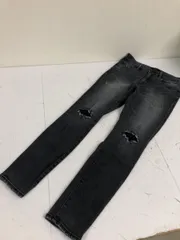 送料無料★AZUL by moussy アズールバイマウジー★ダメージスキニーパンツ　スキニーパンツ　ボトムス★メンズ　Mサイズ　#70820sj144