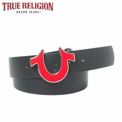 TRUE RELIGION トゥルーレリジョン ホースシューバックルベルト　人気 TRUE RELIGION トゥルーレリジョン ホースシューバックルベルト 人気