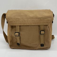 BN5517○イギリス軍 ミリタリー ショルダーバッグ ベージュ系 軍