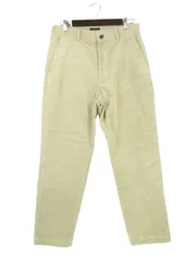 ジャーナルスタンダード レリューム JOURNAL STANDARD relume パンツ コーデュロイ ストレート 無地 綿 コットン ベージュ系 sizeM